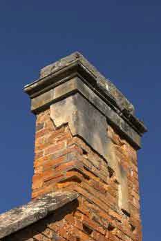 Spalling Brick And Crumbling Stucco