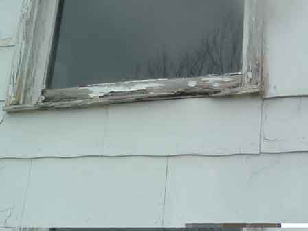 Substantial Peeling Paint And Dry Rot